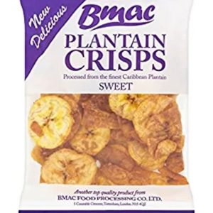 Bmac Plantain Crisps Natural Sweet 60g