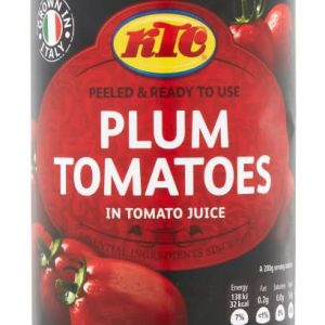 KTC Plum Tomatoes in Juice (400g)