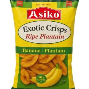 Asiko Plantain Chips Green