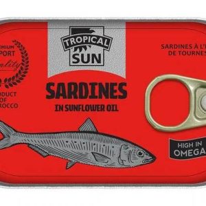Tropical Sun Sardines in Sunflower Oil