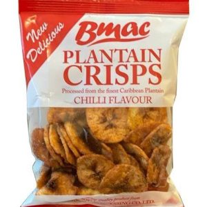 Bmac Plantain Crisps Chili Flavour 60g